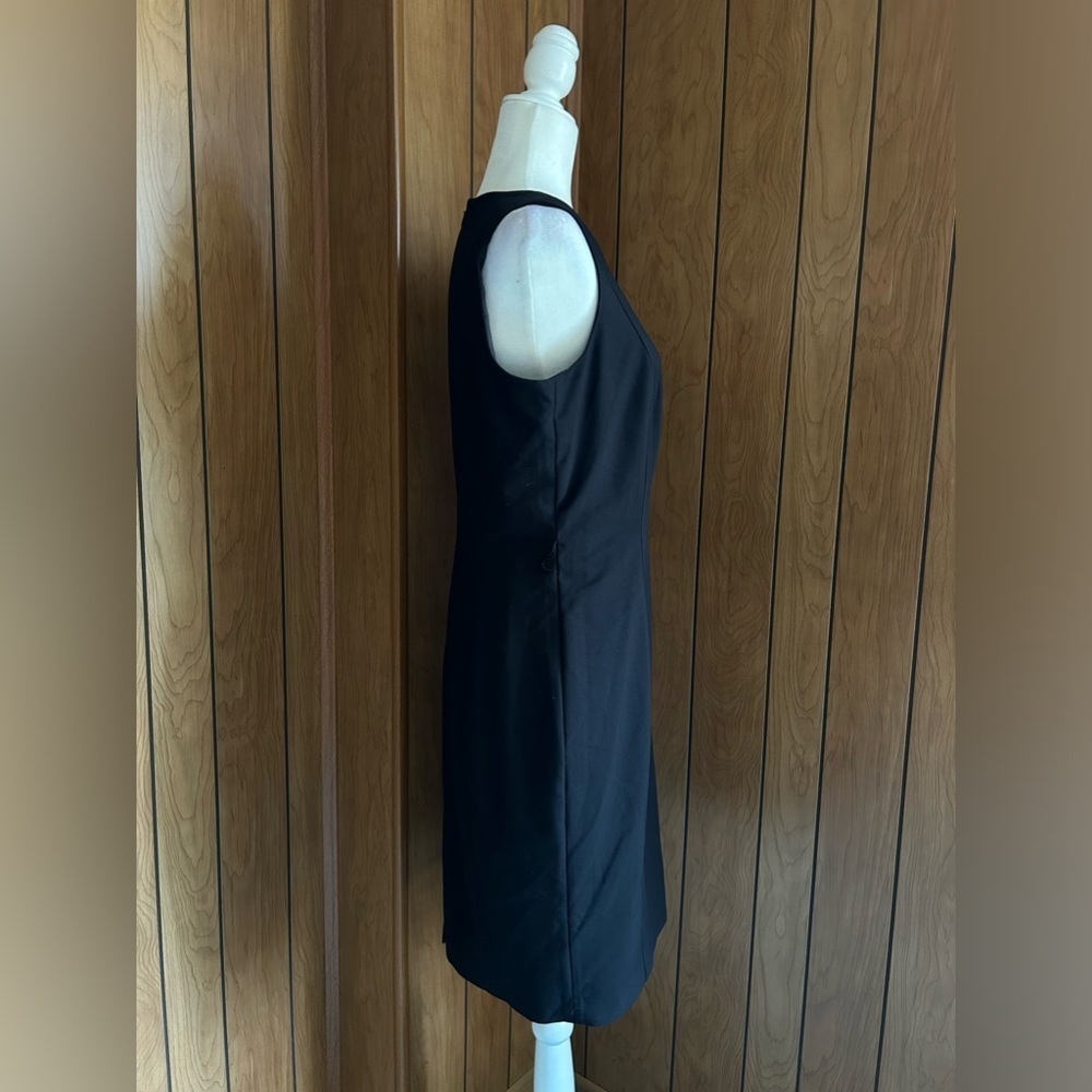 Calvin Klein black sheath dress size 12 plus - Picture 5 of 10